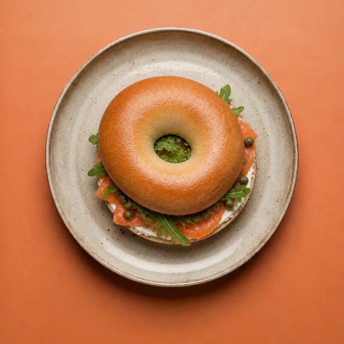 Bagel zalm
