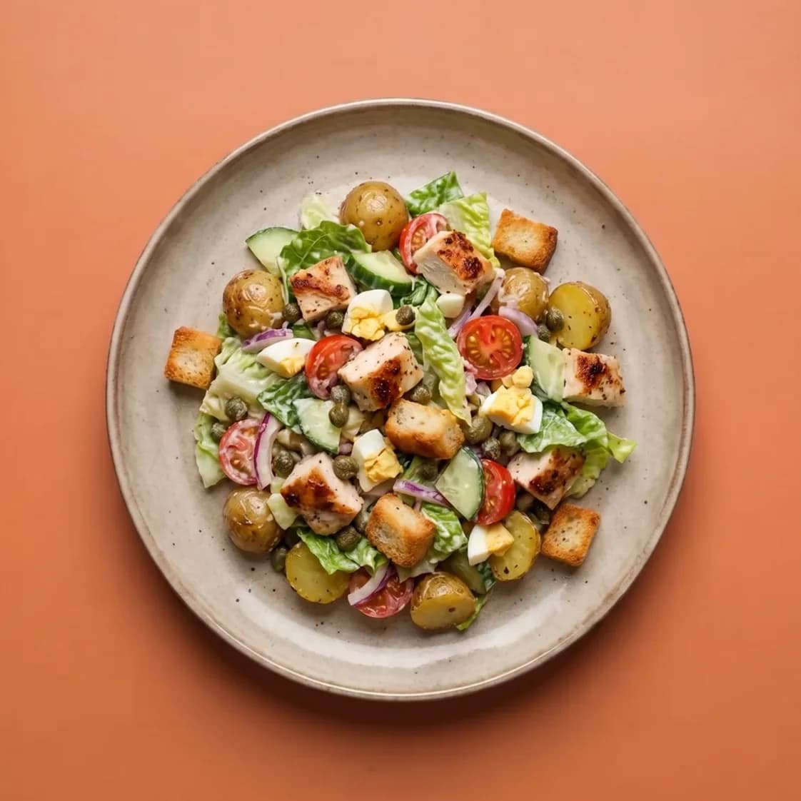 Caesar salade met kip