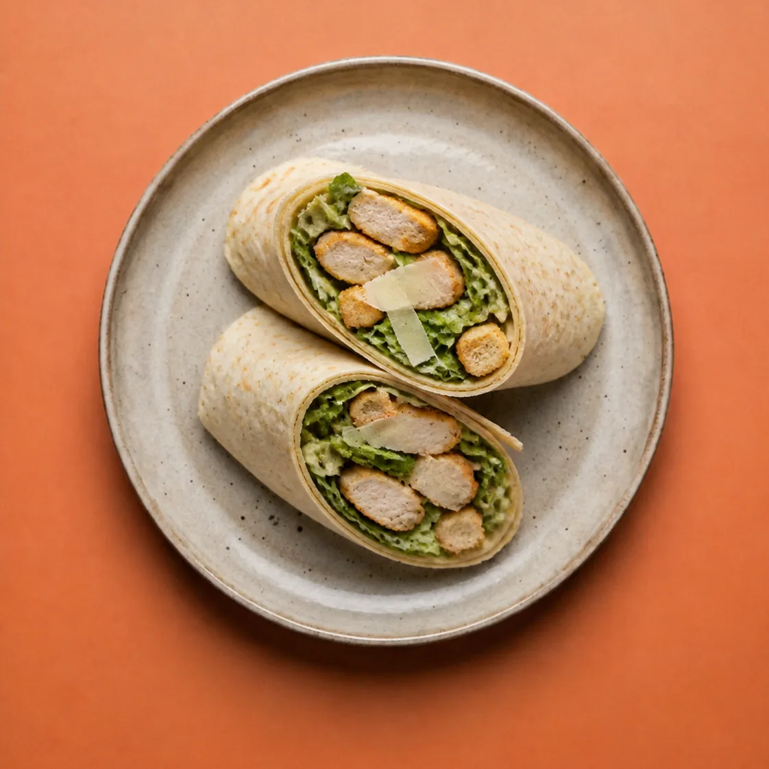 Caesar wrap met kip