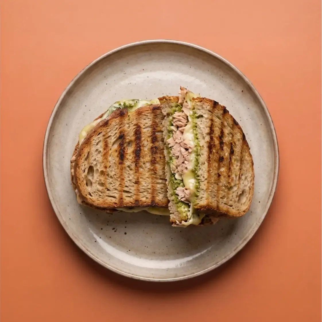 Dikke tosti tuna melt