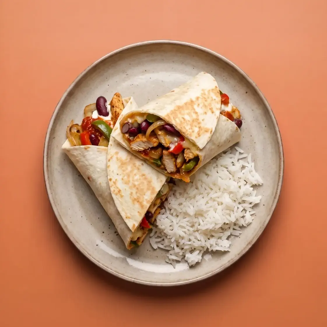 Fajita wraps kip