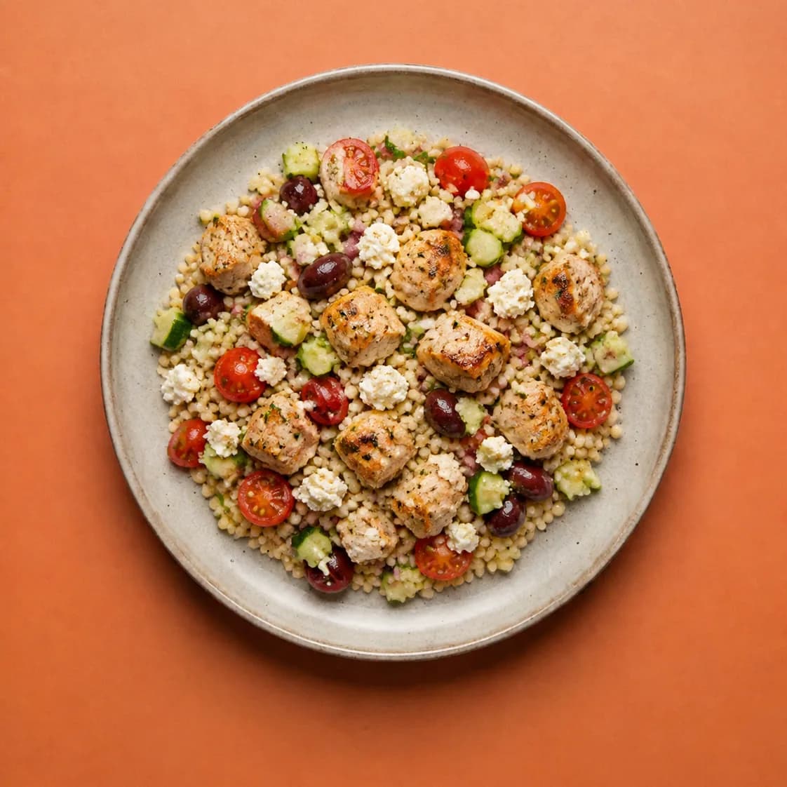 Griekse couscous kip