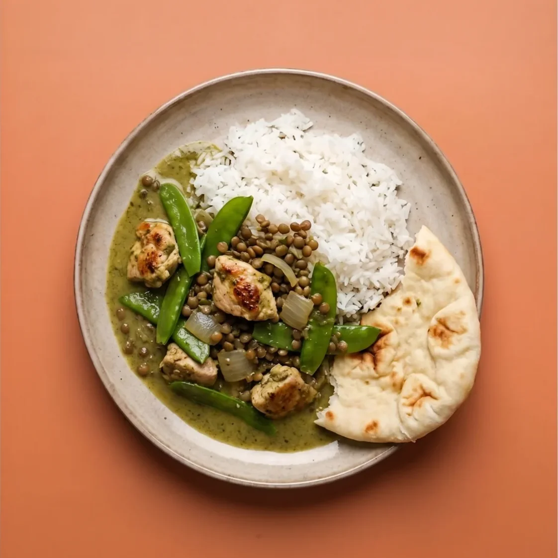 Groene Thaise curry kip