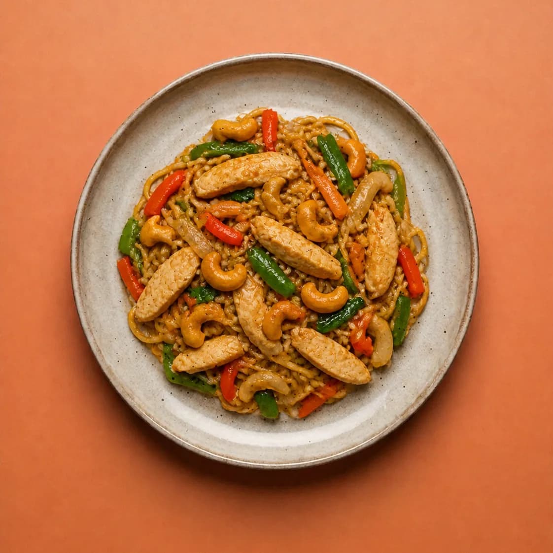 Oosterse wok kip