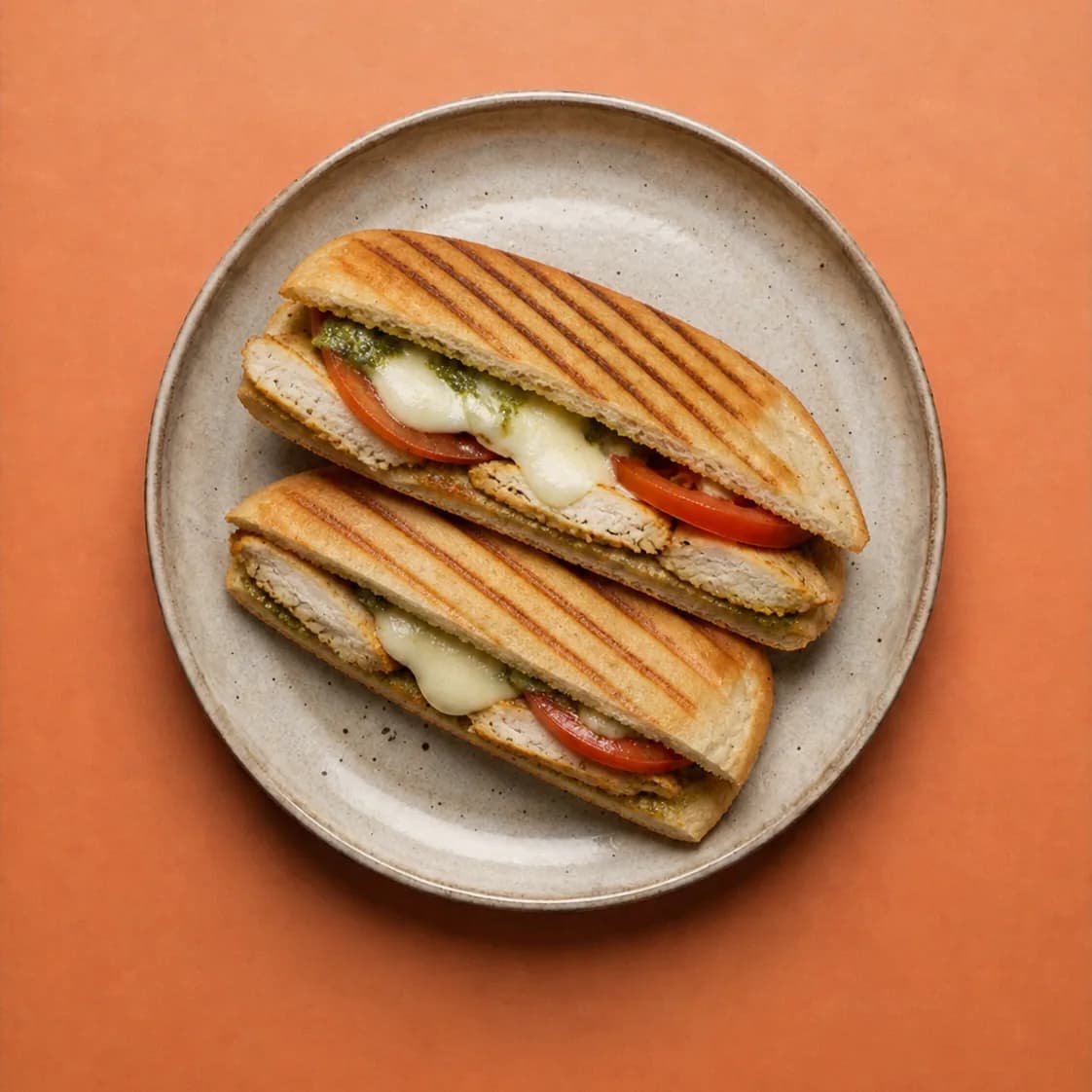 Panini kip pesto