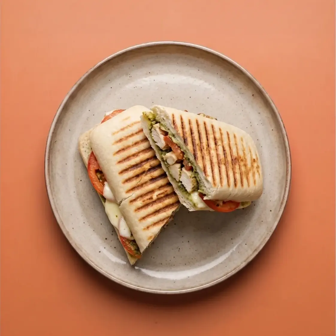 Panini mozzarella kip