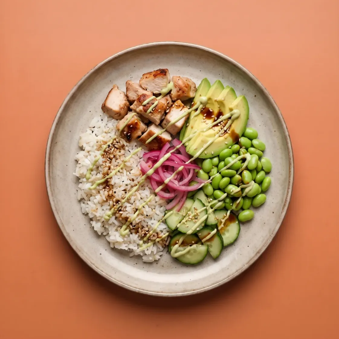 Poke bowl kip