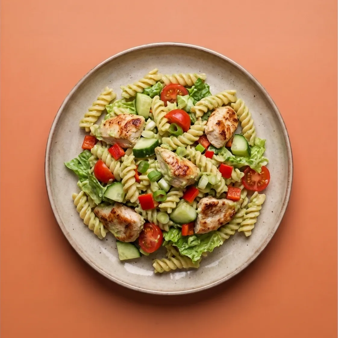 Rijkgevulde pastasalade