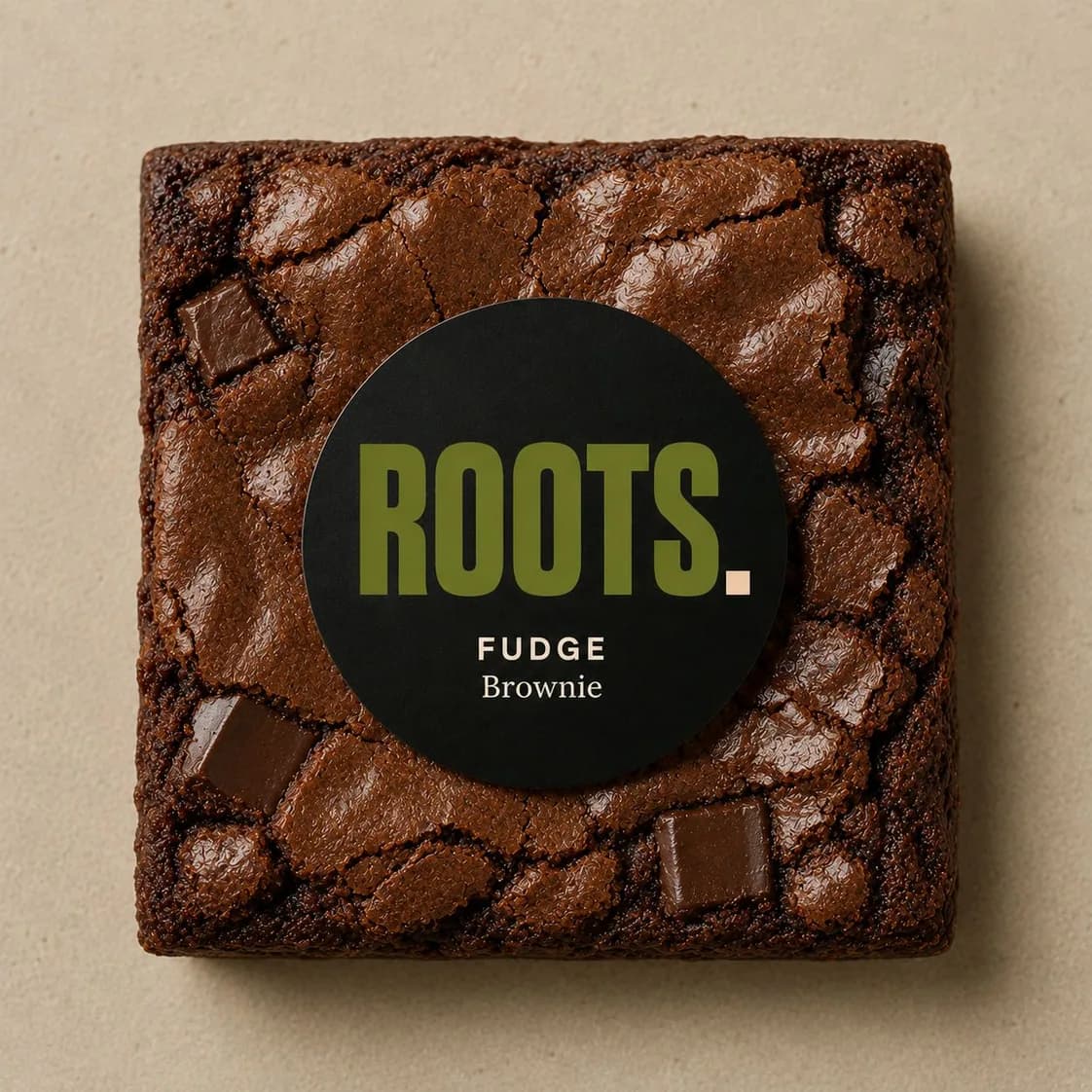 ROOTS FUDGE Brownie
