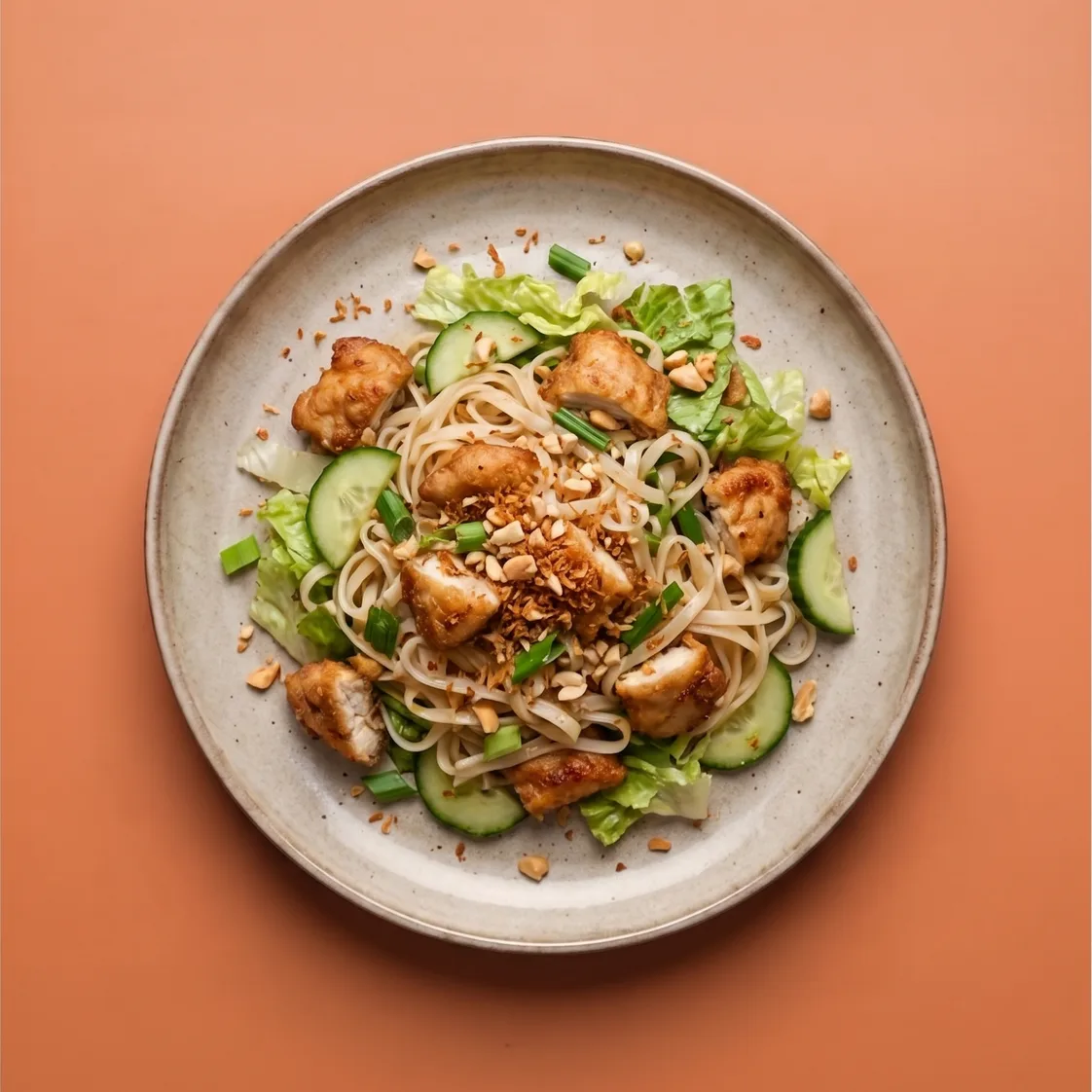 Thaise noodlesalade