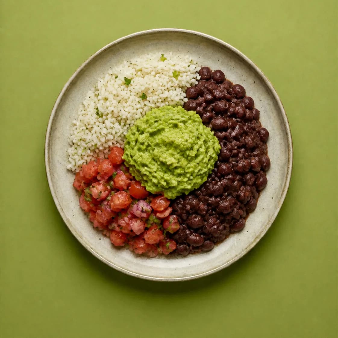 Vega burrito bowl