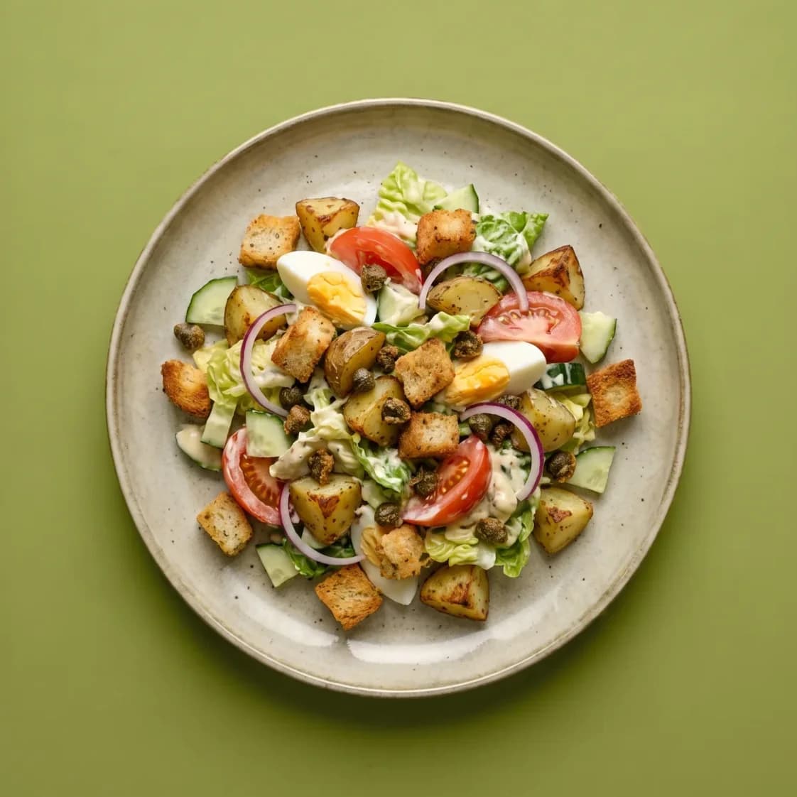 Vega Caesar salade