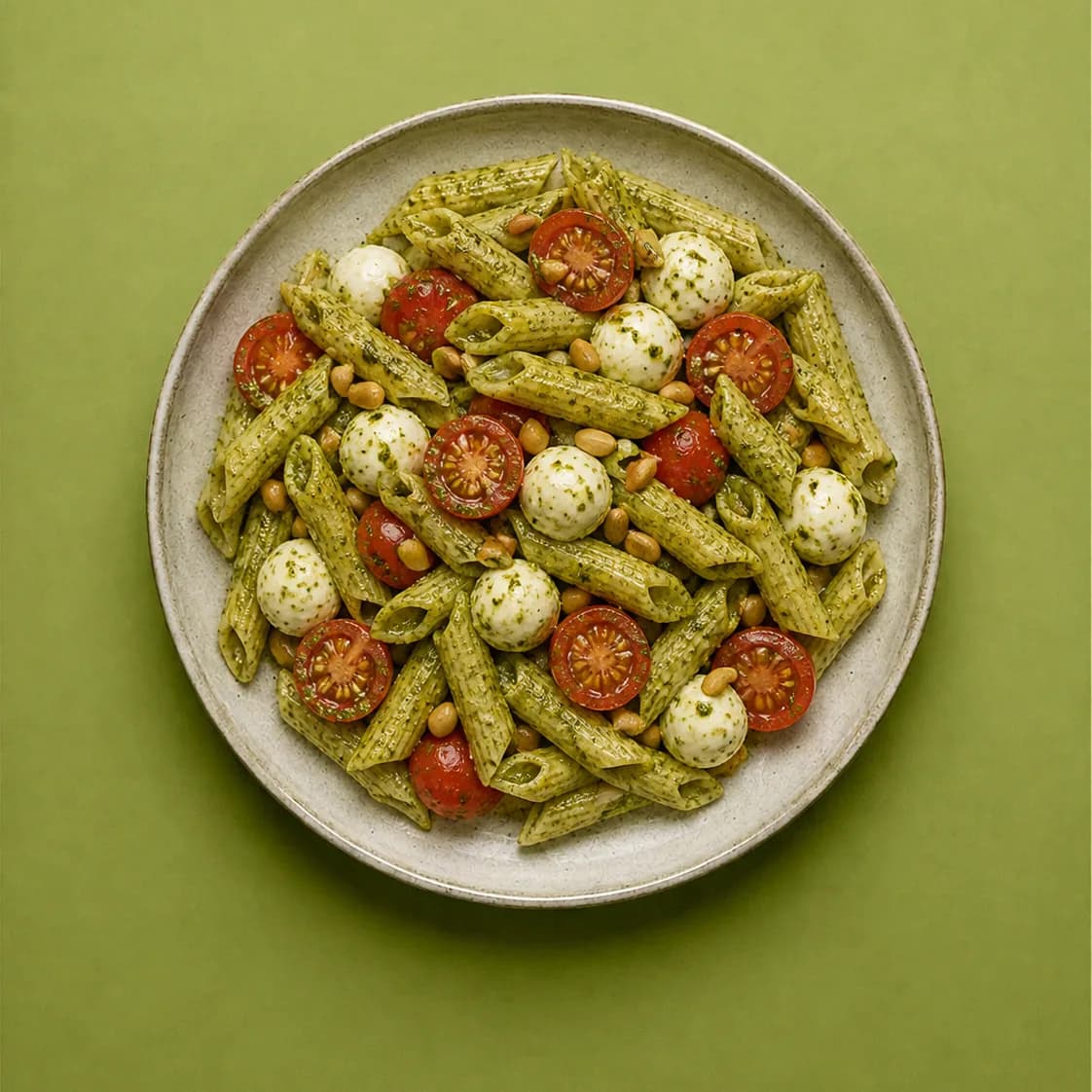 Vega caprese pasta