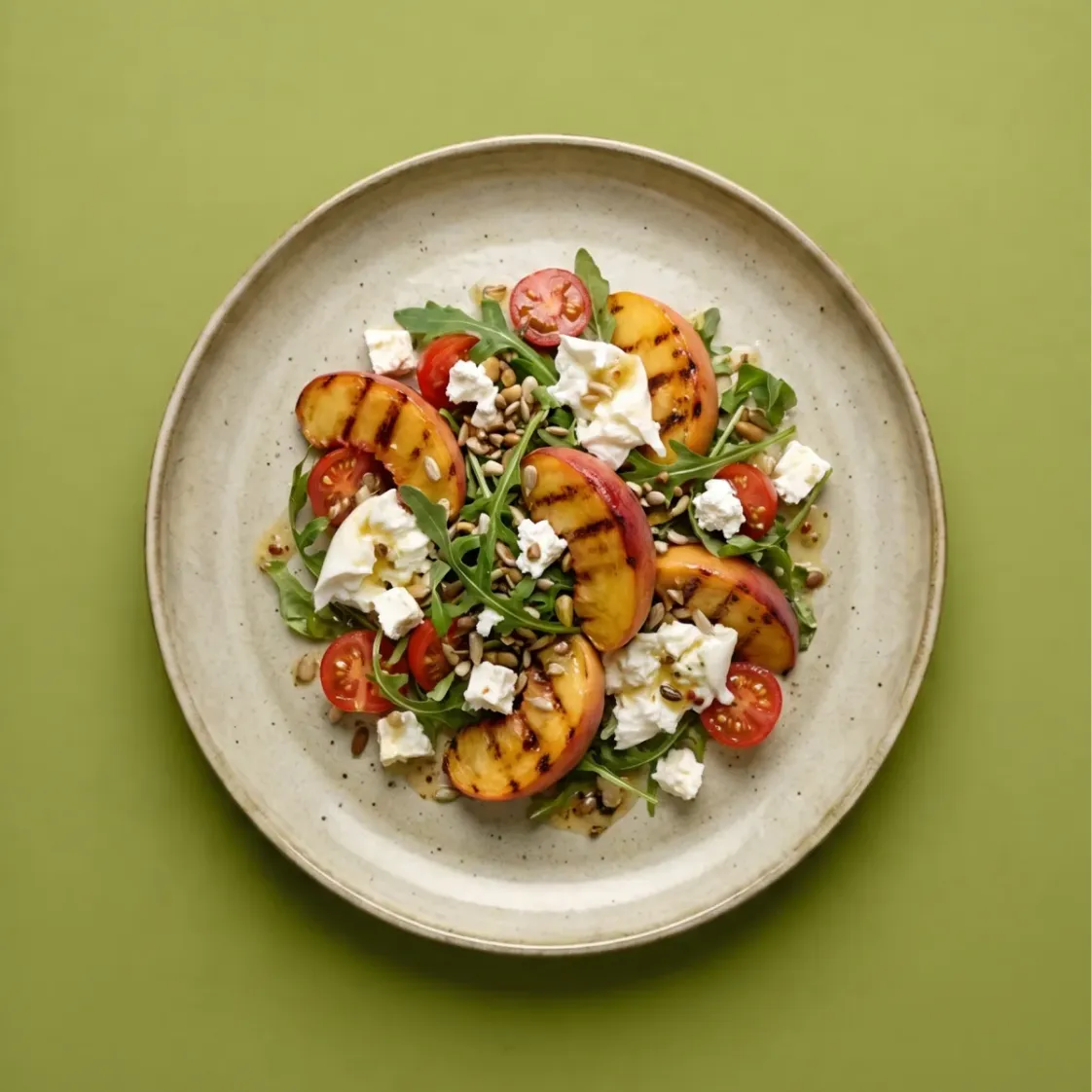 Vega perziksalade burrata