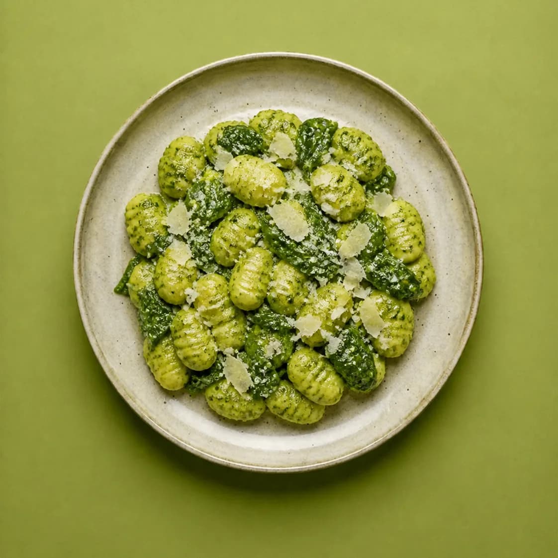 Vega gnocchi pesto
