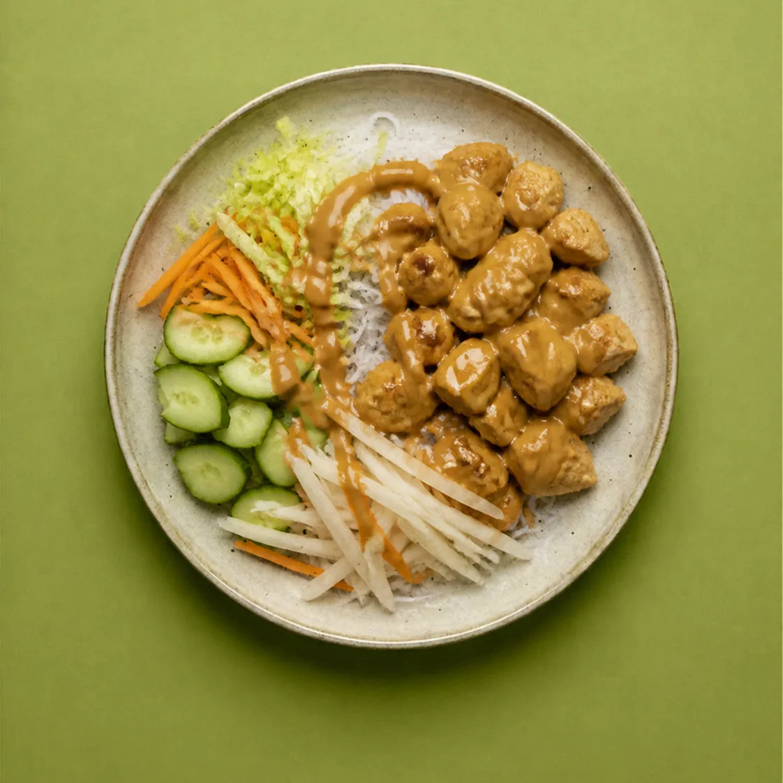 Vega loempia bowl