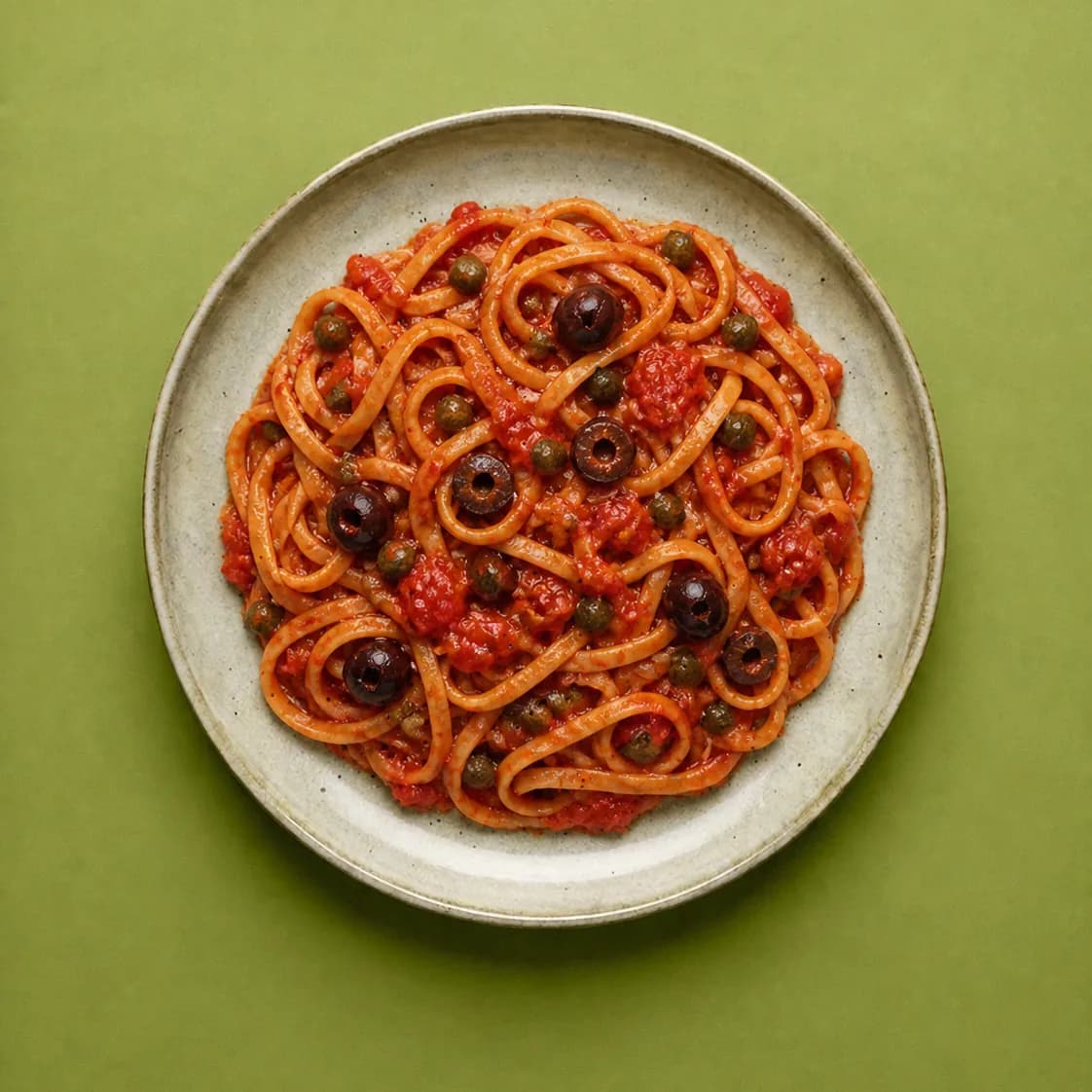Vega pasta puttanesca