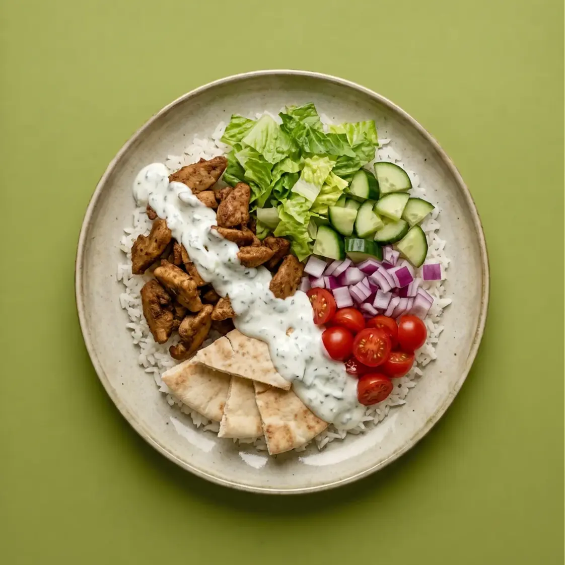 Vega shoarma bowl