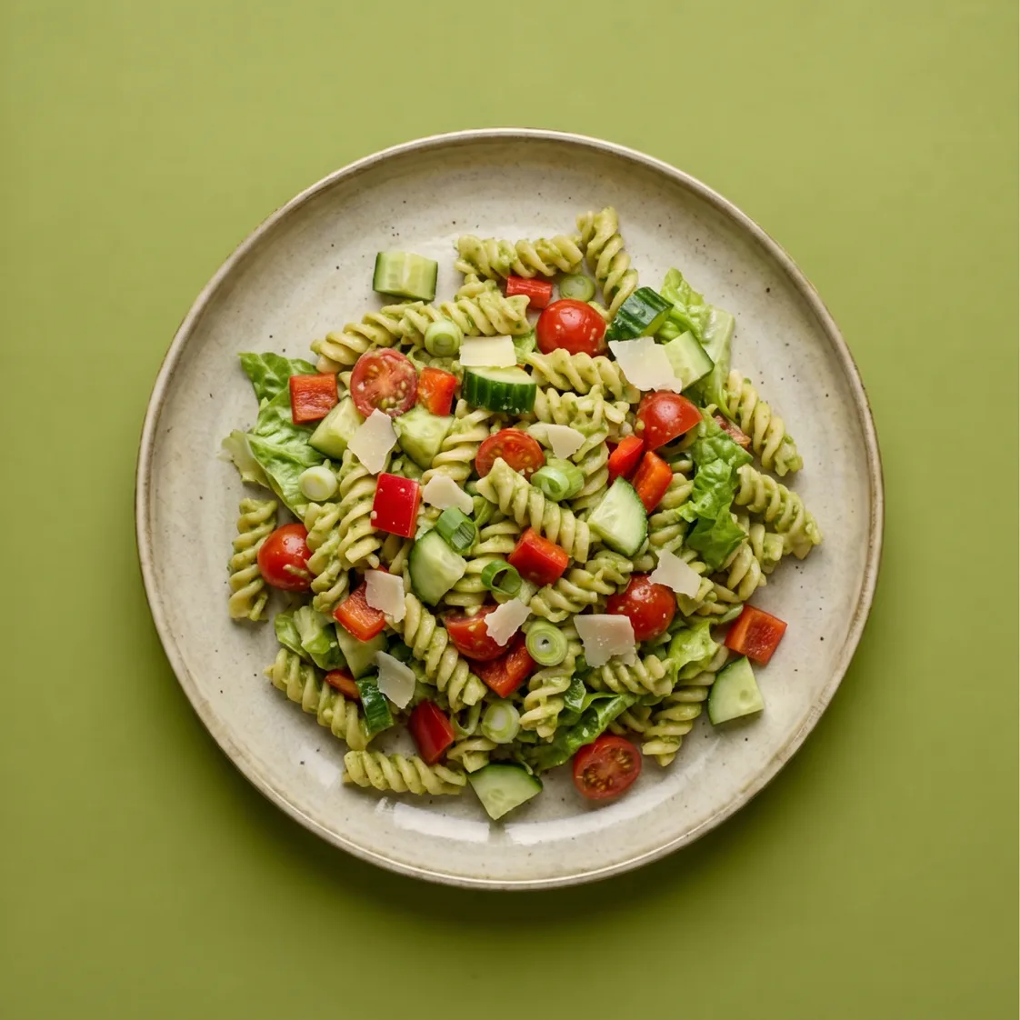 Vega zomerse pastasalade
