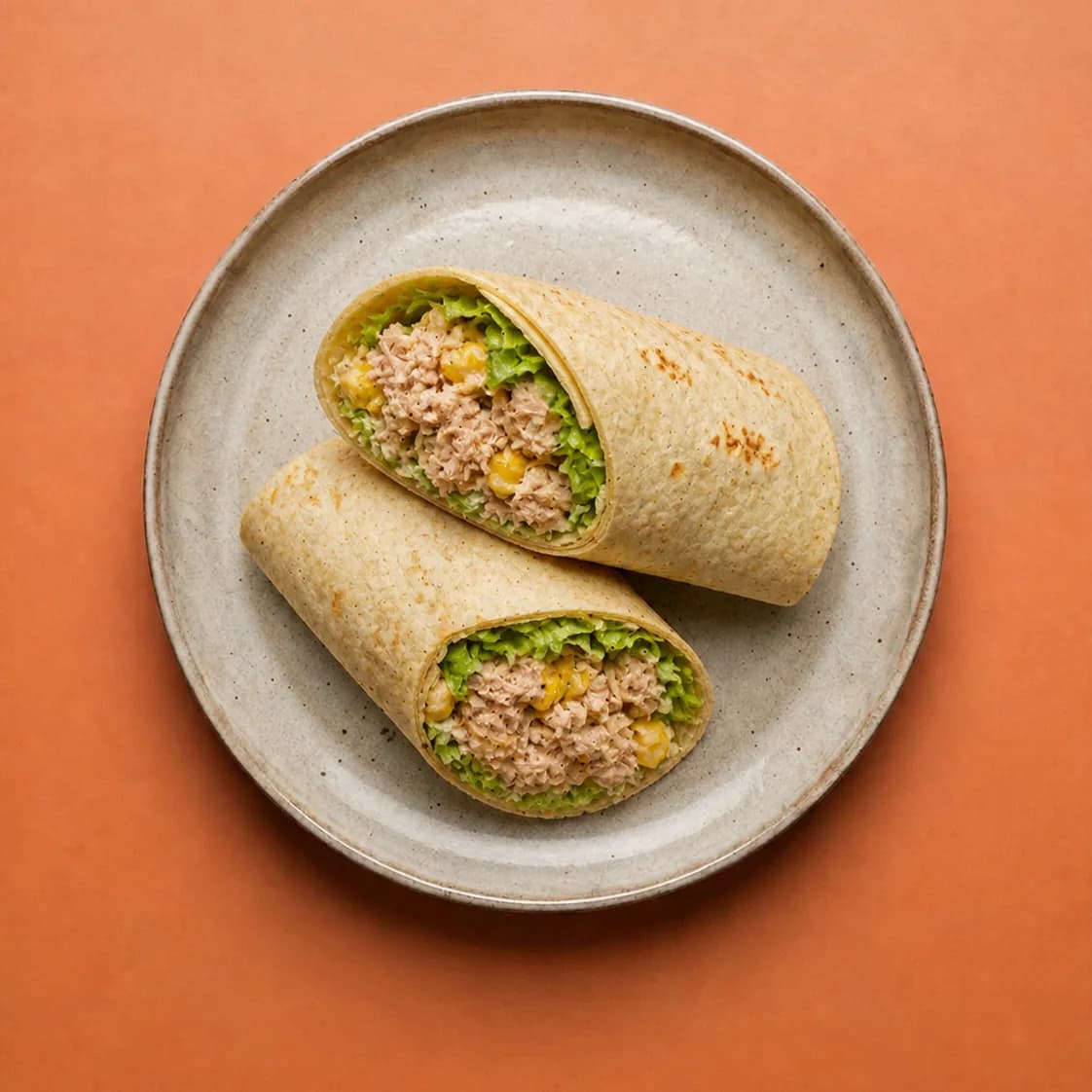 Wrap tonijnsalade