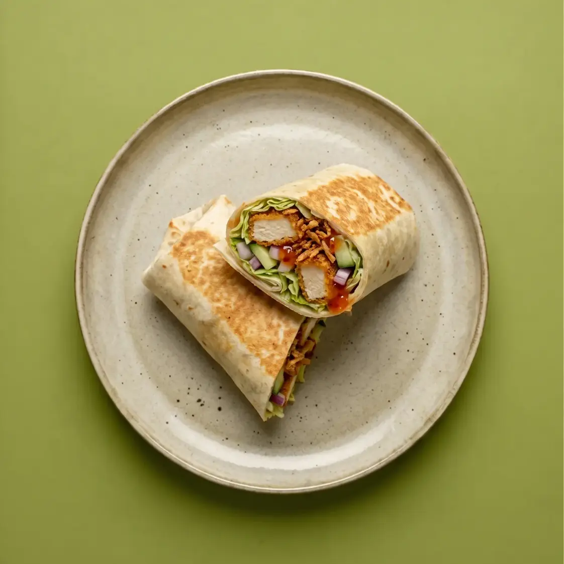 Wrap vega krokante kip